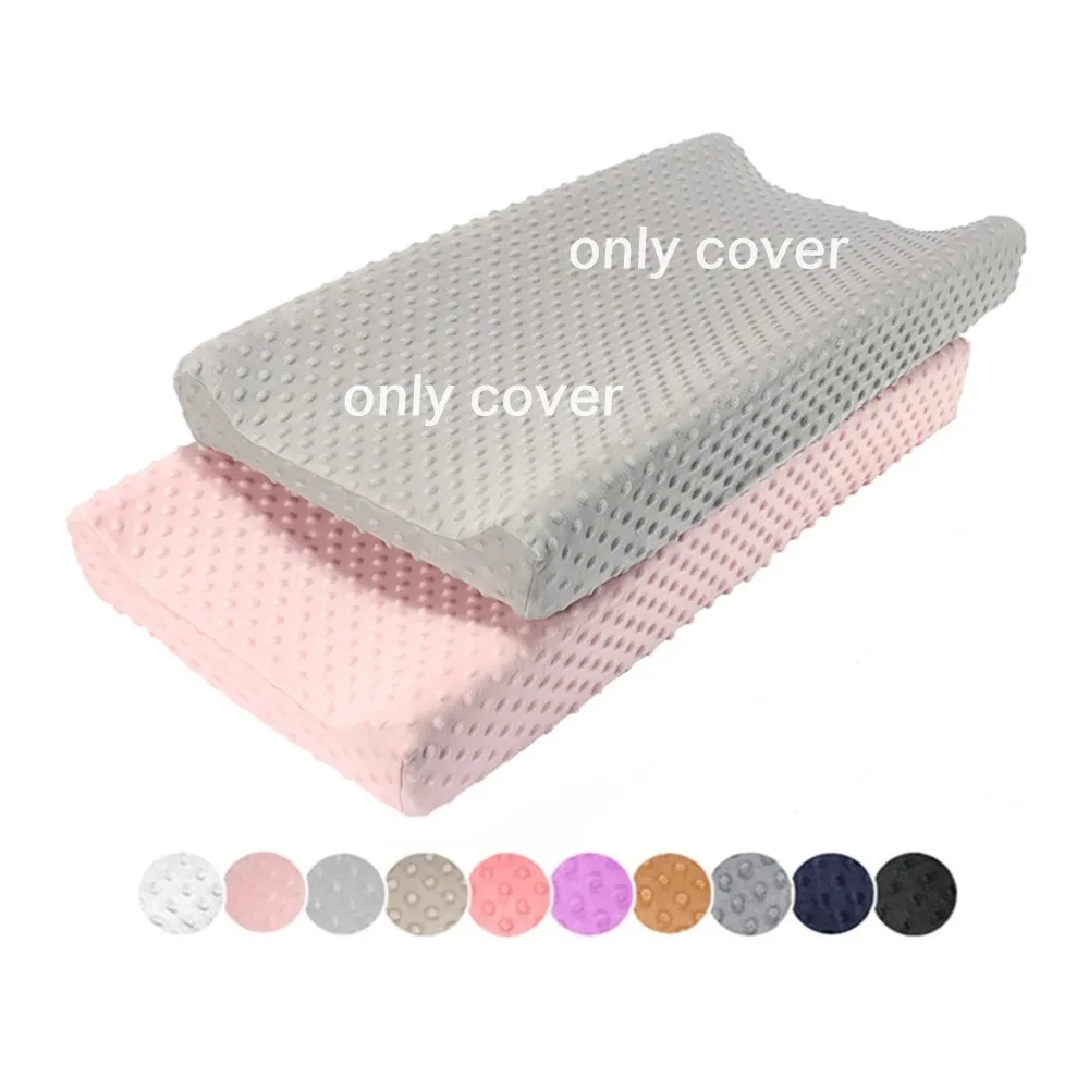 

Reusable Baby Changing Pad Cover Washable Soft Minky Dot Changing Table Cover Travel Infant Toddler Diaper Pad Sheets Cover