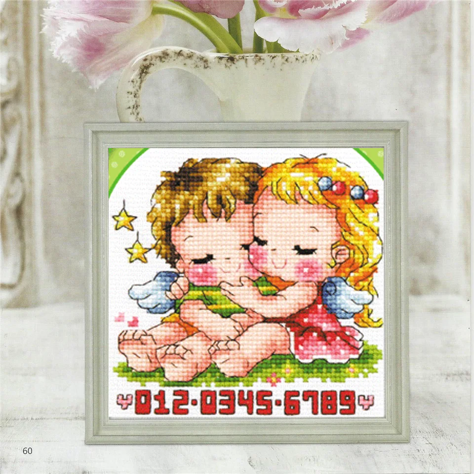 

Cross Stitch Set Chinese Cross-stitch Kit Embroidery Needlework Craft Packages Cotton Fabric Floss New Designs EmbroiderySO455