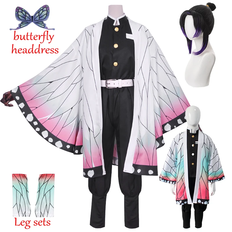 Kochou Shinobu Cosplay Costume Anime Demon Slayer Cosplay Uniforms Kids Adult Kimono Kochou Shinobu Wig Kimetsu No Yaiba
Kochou Shinobu Cosplay Costume Anime Demon Slayer Cosplay Uniforms Kids Adult Kimono Kochou Shinobu Wig Kimetsu No Yaiba