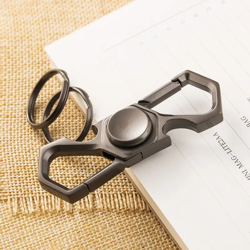 Multifunctional bottle opener gyro keychain metal fidget gyro depression adults relieve stress decompression toys direct sale 
Multifunctional bottle opener gyro keychain metal fidget gyro depression adults relieve stress decompression toys direct sale