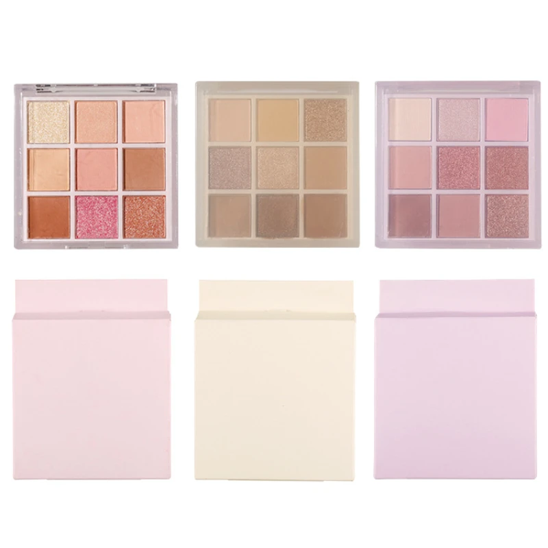9-color Eye Shadow Palette Can Highlight Female Makeup Korean Brighten and Repair Blush Eyeshadows Pallet Make-up for Women Cute
9-color Eye Shadow Palette Can Highlight Female Makeup Korean Brighten and Repair Blush Eyeshadows Pallet Make-up for Women Cute