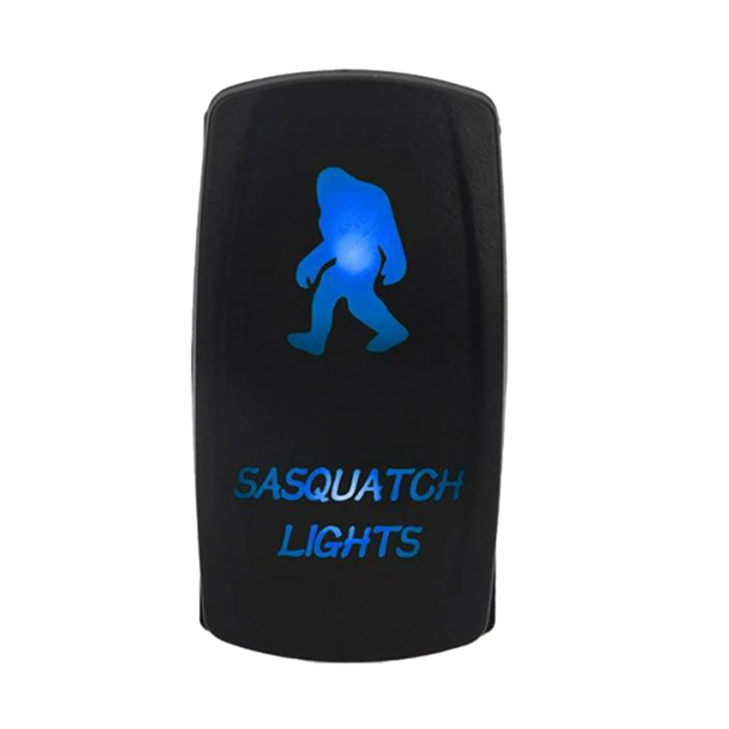 DC 12В/24В 5-контактный автомобильный лодочный судовой RV Sasquatch переключатель с зеленым/красным/синим светодиодом
DC 12В/24В 5-контактный автомобильный лодочный судовой RV Sasquatch переключатель с зеленым/красным/синим светодиодом