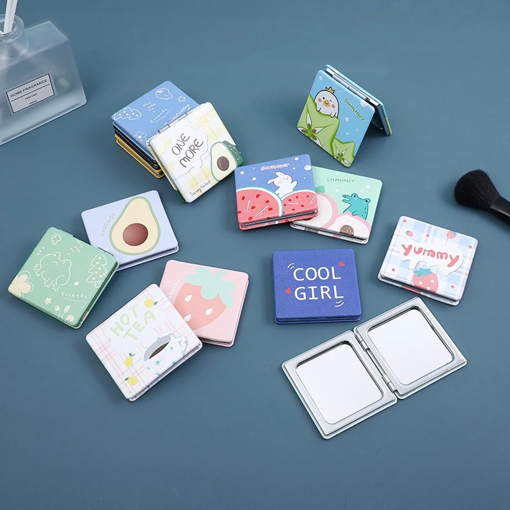1pc kawaii Makeup Mirror 6.3X5.9cm Portable Mini Makeup Mirrors square for Purse Travel Bag Girl Room Tabletop Decorative Mirror
1pc kawaii Makeup Mirror 6.3X5.9cm Portable Mini Makeup Mirrors square for Purse Travel Bag Girl Room Tabletop Decorative Mirror