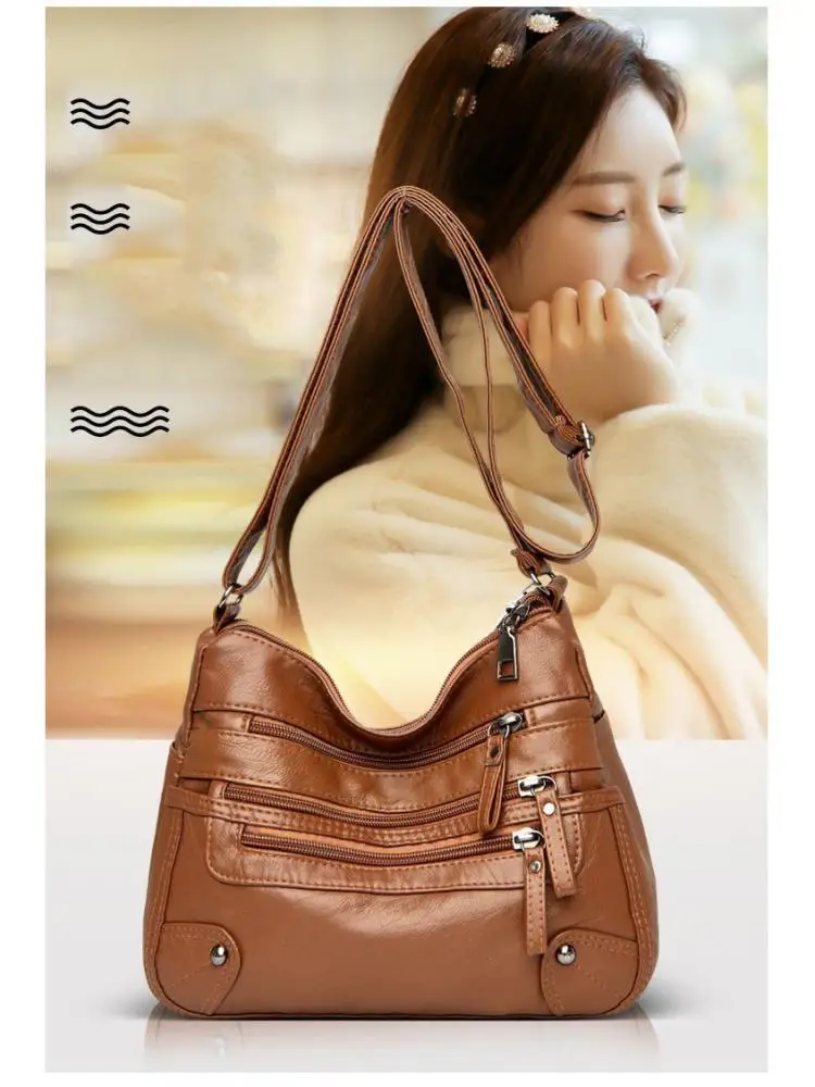 Fashion New Women's PU Soft Leather Shoulder Bag Multi layered Classic Crossbody Bag Luxury Designer Handbag and Wallet 
Fashion New Women's PU Soft Leather Shoulder Bag Multi layered Classic Crossbody Bag Luxury Designer Handbag and Wallet