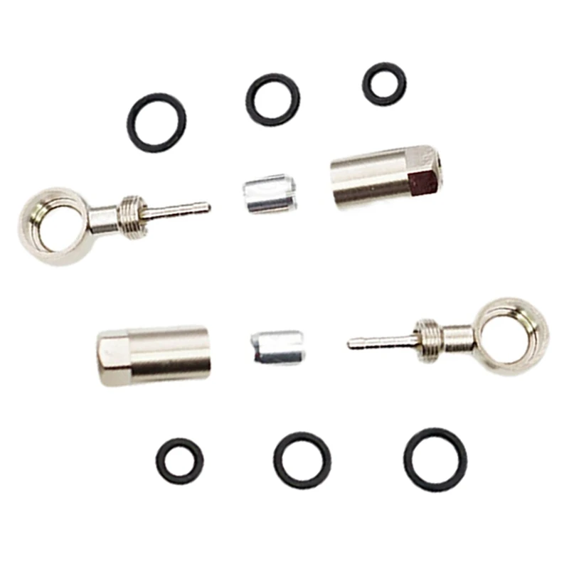 2X Bicycle Disc Brake Banjo Connector Oil Needle Olives Ring Screw Kit For SRAM Level TLM/Ultimate A1,Code R B1 Calipers
2X Bicycle Disc Brake Banjo Connector Oil Needle Olives Ring Screw Kit For SRAM Level TLM/Ultimate A1,Code R B1 Calipers