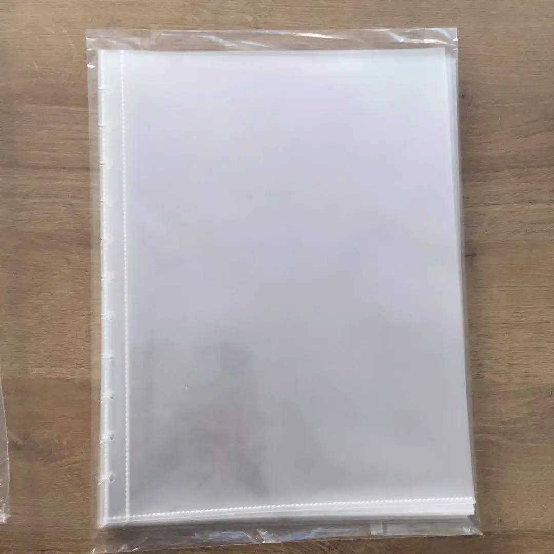 25 Sheets A4 Size Mushroom Hole Information Booklet Inner Page Thick Plastic Refill Inner Page Works Protection File Folder
25 Sheets A4 Size Mushroom Hole Information Booklet Inner Page Thick Plastic Refill Inner Page Works Protection File Folder