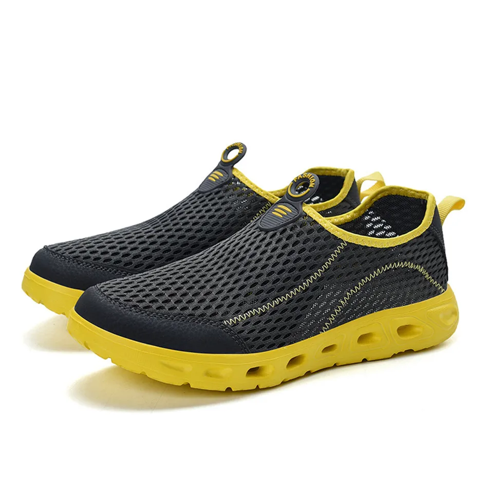 Summer Men Large Size Upstream Shoes Outdoor Soft Ultralight Sports Wading Shoes Mesh Breathable Fishing Jogging Hiking Shoes
Summer Men Large Size Upstream Shoes Outdoor Soft Ultralight Sports Wading Shoes Mesh Breathable Fishing Jogging Hiking Shoes