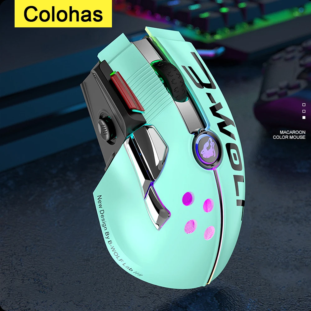 2.4G Wireless Mouse Gamer Rechargeable Magic Silent RGB Ergonomic Computer Gaming Mouse For PC Gamer Laptop Mause Accessories
2.4G Wireless Mouse Gamer Rechargeable Magic Silent RGB Ergonomic Computer Gaming Mouse For PC Gamer Laptop Mause Accessories