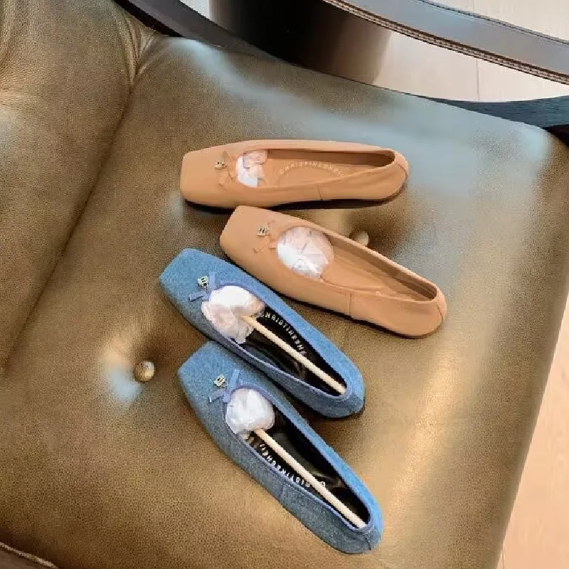 Diamond Letter Square Toe Bow Bottom Single Shoes Ballet Flat Spring/Autumn Flats Shoes for Women Mary Jane Shoes
Diamond Letter Square Toe Bow Bottom Single Shoes Ballet Flat Spring/Autumn Flats Shoes for Women Mary Jane Shoes