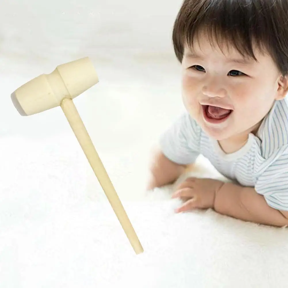 1pcs Mini Wooden Hammer Toy Children Flat Small Hammer Little Hammer Accessories Toy Kids Light Weight Knock Christmas B6m4
1pcs Mini Wooden Hammer Toy Children Flat Small Hammer Little Hammer Accessories Toy Kids Light Weight Knock Christmas B6m4