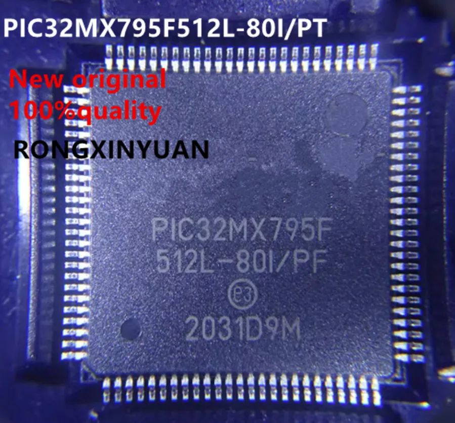 New original PIC32MX795F512L-80I/PT PIC32MX795F P-10032-bit microcontroller imported from the original chip
New original PIC32MX795F512L-80I/PT PIC32MX795F P-10032-bit microcontroller imported from the original chip
