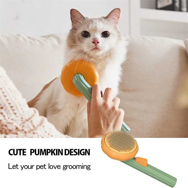 Pet Cat Comb Dog Hair Removal Selfcleaning Flea Comb for Cats Dog Grooming combs Clean Brush Cat Hair remover Brush Pet Supplies
Pet Cat Comb Dog Hair Removal Selfcleaning Flea Comb for Cats Dog Grooming combs Clean Brush Cat Hair remover Brush Pet Supplies