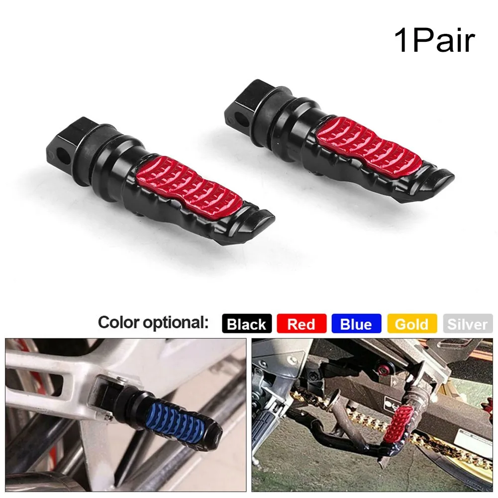 A Pair Motorcycle Rear Passenger Foot Pegs General Aluminum Alloy Footrest Replacement Rear Foot Pedal Parts
A Pair Motorcycle Rear Passenger Foot Pegs General Aluminum Alloy Footrest Replacement Rear Foot Pedal Parts