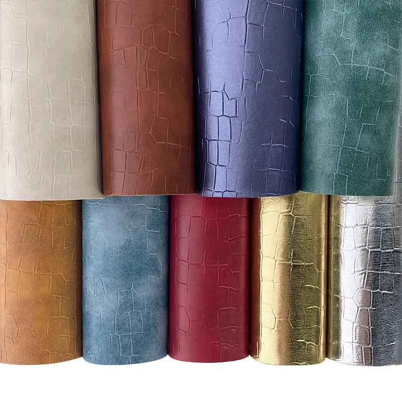 XHT-412197 Pearlescent Elastic Soft Cracked Turtle Shell Grain Faux Leather Fabric for Tote Sofa Lady Bag Wallet
XHT-412197 Pearlescent Elastic Soft Cracked Turtle Shell Grain Faux Leather Fabric for Tote Sofa Lady Bag Wallet