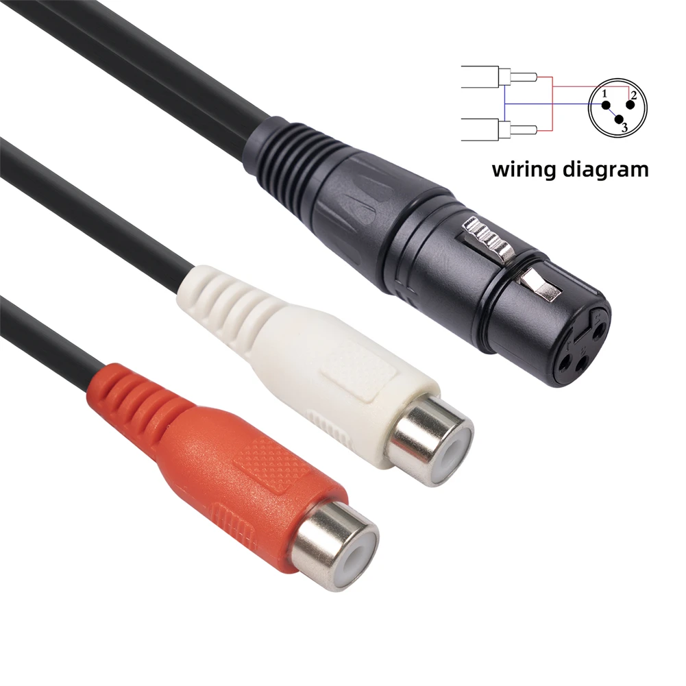 3-контактный разъем XLR к 2-RCA гнездовому адаптеру для микрофона кабель длиной 20 см 20 см экранированный микрофон аудио кабель цветной штекер
3-контактный разъем XLR к 2-RCA гнездовому адаптеру для микрофона кабель длиной 20 см 20 см экранированный микрофон аудио кабель цветной штекер