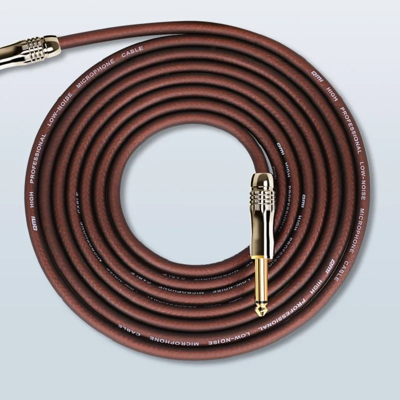 2/3 Meter Electric Guitar Wire Cable Instrument Guitar Bass Piano Keyboard Drum Noise Reduction Shield Audio Line
2/3 Meter Electric Guitar Wire Cable Instrument Guitar Bass Piano Keyboard Drum Noise Reduction Shield Audio Line