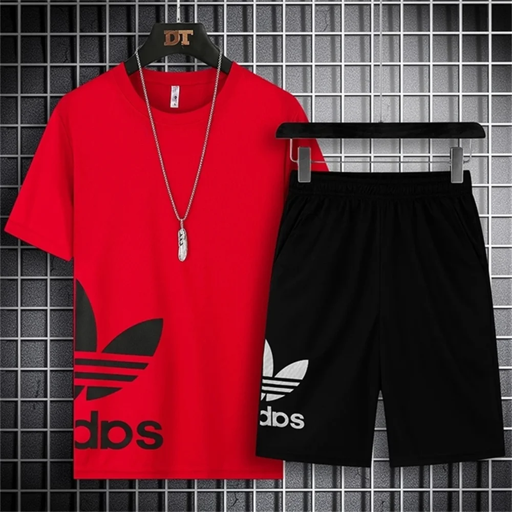 2023 Men's Summer Casual T-shirt Beach Shorts Set 3d Fashion Brand Print Breathable Fast Drying Jogging Sportswear 2-piece Set
2023 Men's Summer Casual T-shirt Beach Shorts Set 3d Fashion Brand Print Breathable Fast Drying Jogging Sportswear 2-piece Set