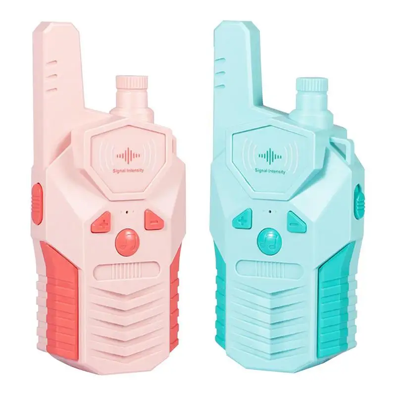 

Walkie Talkies Kids 2pcs Walkie Talkies For Girls Mobile Phone Toy With Cute Appearance Breakage Protection And Auto Squelch For