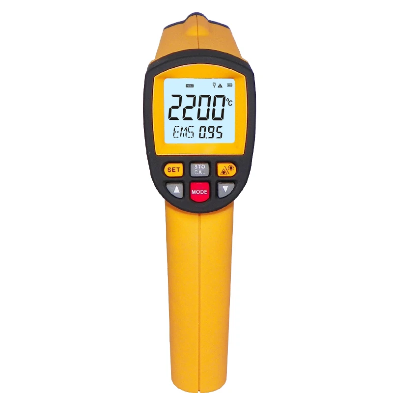 professional high quality digital Infrared Thermometer pyrometer 200~2200 C for industry
professional high quality digital Infrared Thermometer pyrometer 200~2200 C for industry