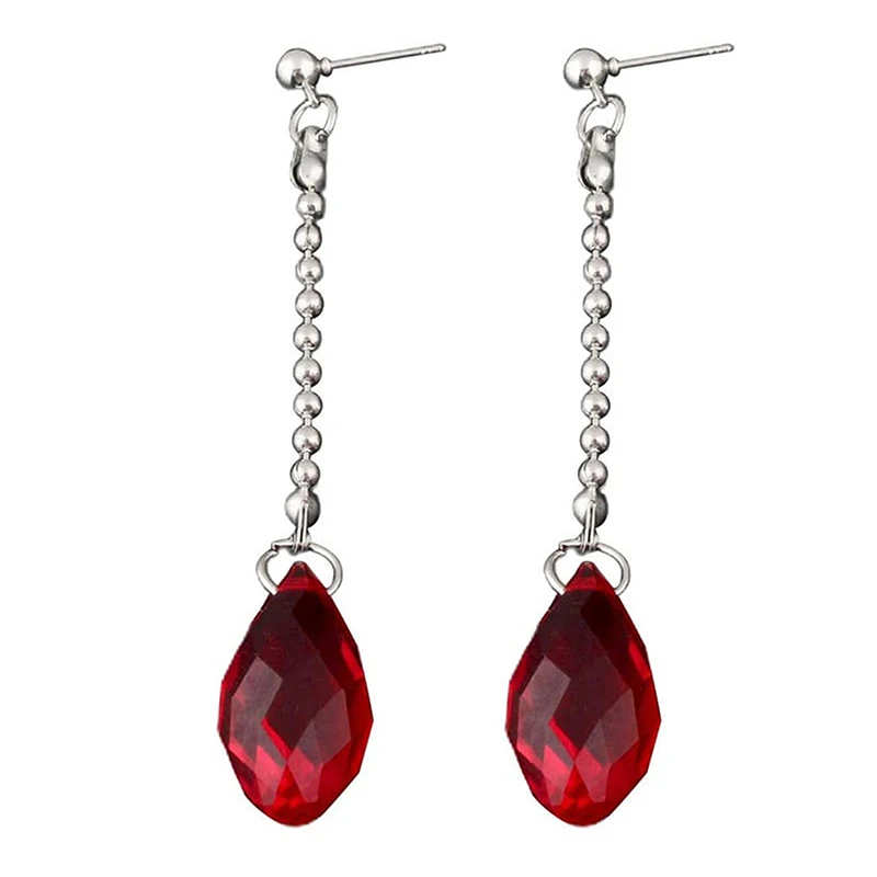 Red Water Drop Ear Clip Ear Pin Girls' Earrings Role-Playing Earrings Accessories
Red Water Drop Ear Clip Ear Pin Girls' Earrings Role-Playing Earrings Accessories