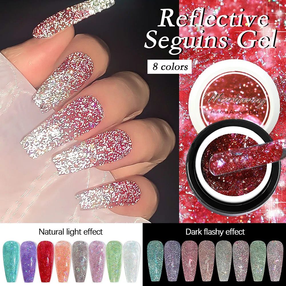 8 Colors Solid Glitter Nail Art Gel UV/LED Nail Polish Gel Aurora Sequins Glitters Diamond Varnish Gel Nail Art Manicure Decor
8 Colors Solid Glitter Nail Art Gel UV/LED Nail Polish Gel Aurora Sequins Glitters Diamond Varnish Gel Nail Art Manicure Decor