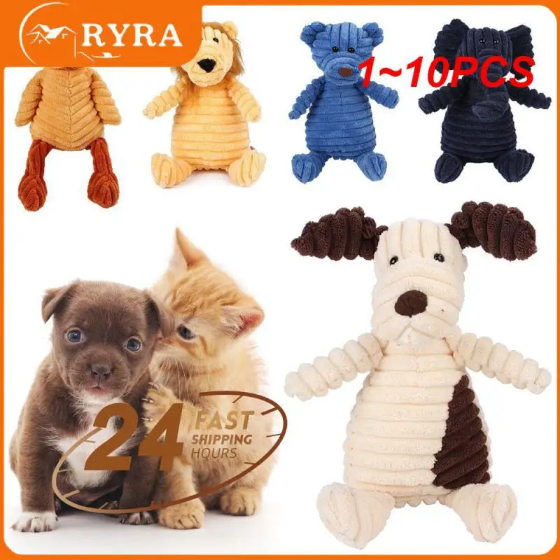 1~10PCS Plush Dog Toy Animals Shape Bite Resistant Squeaky Toys Corduroy Dog Toys for Small Large Dogs Puppy Pets Training
1~10PCS Plush Dog Toy Animals Shape Bite Resistant Squeaky Toys Corduroy Dog Toys for Small Large Dogs Puppy Pets Training