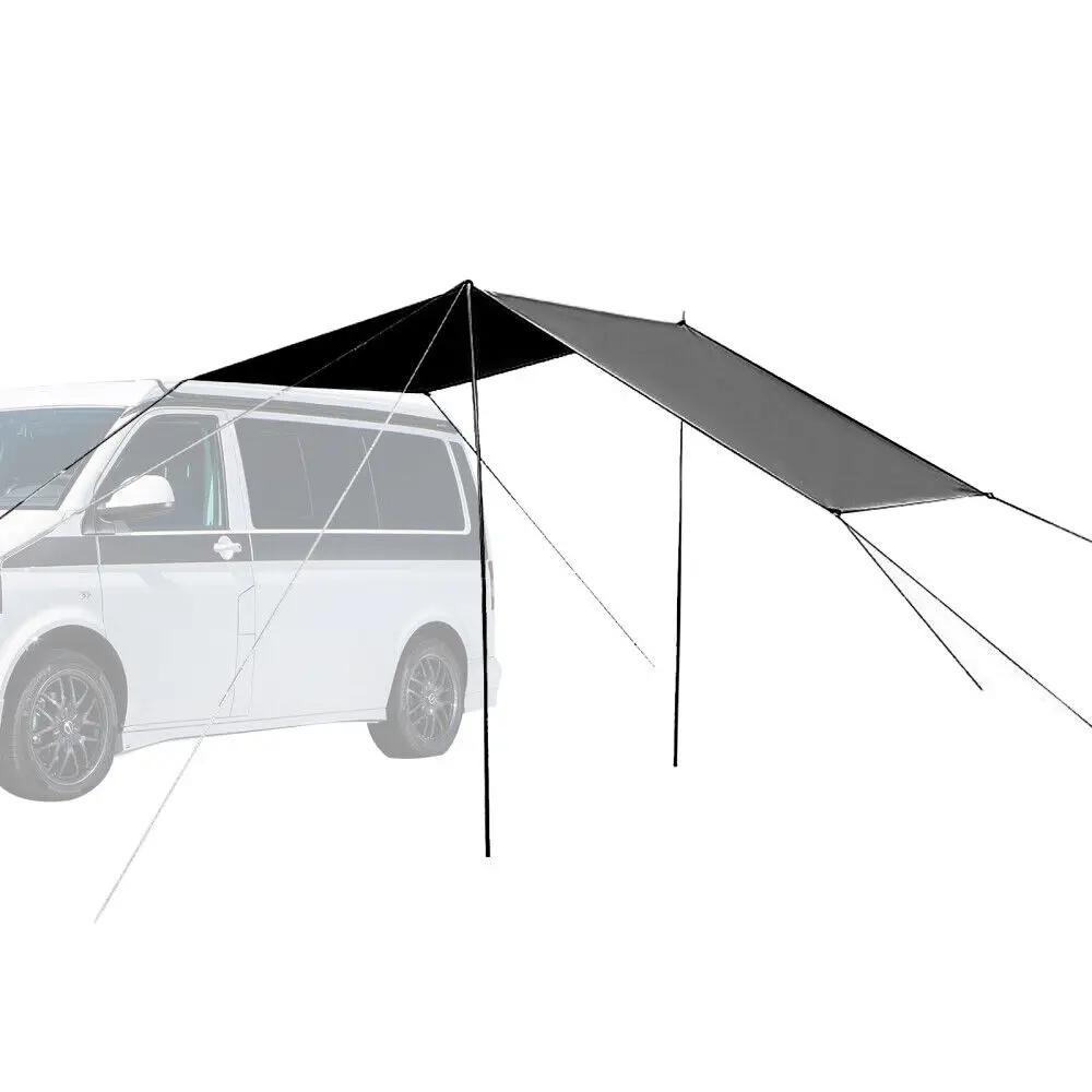 Waterproof Sun Canopy Campervan Motorhome Popular Portable Accessory Adjustable Awning Black Shelter Universal
Waterproof Sun Canopy Campervan Motorhome Popular Portable Accessory Adjustable Awning Black Shelter Universal