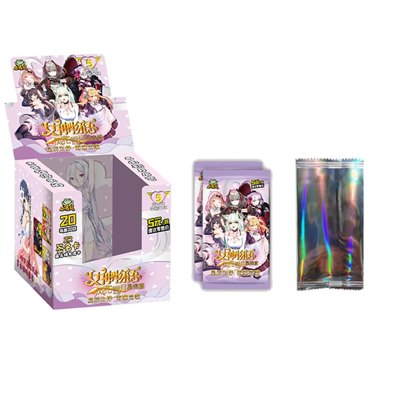 Anime Game of Goddess Story Collection Cards Box Albedo Boa Emilia Nezuko Hancock Children's Birthday Gift
Anime Game of Goddess Story Collection Cards Box Albedo Boa Emilia Nezuko Hancock Children's Birthday Gift