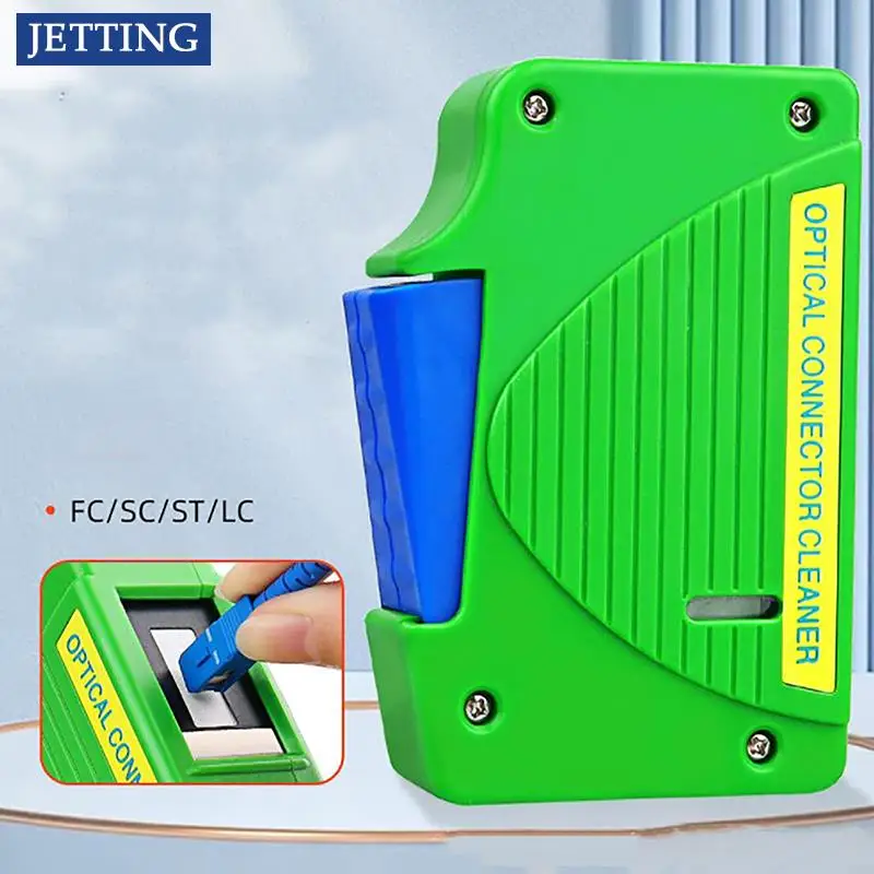 Fiber End Face Cleaning Box Pigtail Cleaner Cassette Fiber Wiping Tool Ftth Optic Fiber Cleaner Tools for SC/ST/FC
Fiber End Face Cleaning Box Pigtail Cleaner Cassette Fiber Wiping Tool Ftth Optic Fiber Cleaner Tools for SC/ST/FC