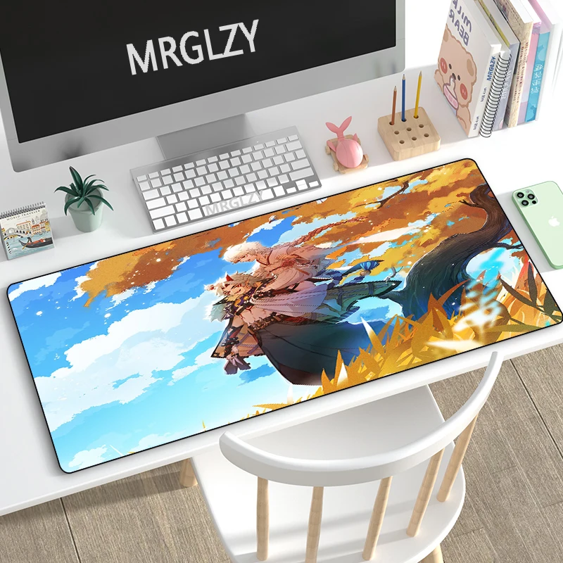 Genshin Impact MousePad Gaming Accessories 400*900MM Large Desk Mat Arataki Itto Mouse Pad XXL Rubber Keyboard Mousepad for LOL
Genshin Impact MousePad Gaming Accessories 400*900MM Large Desk Mat Arataki Itto Mouse Pad XXL Rubber Keyboard Mousepad for LOL