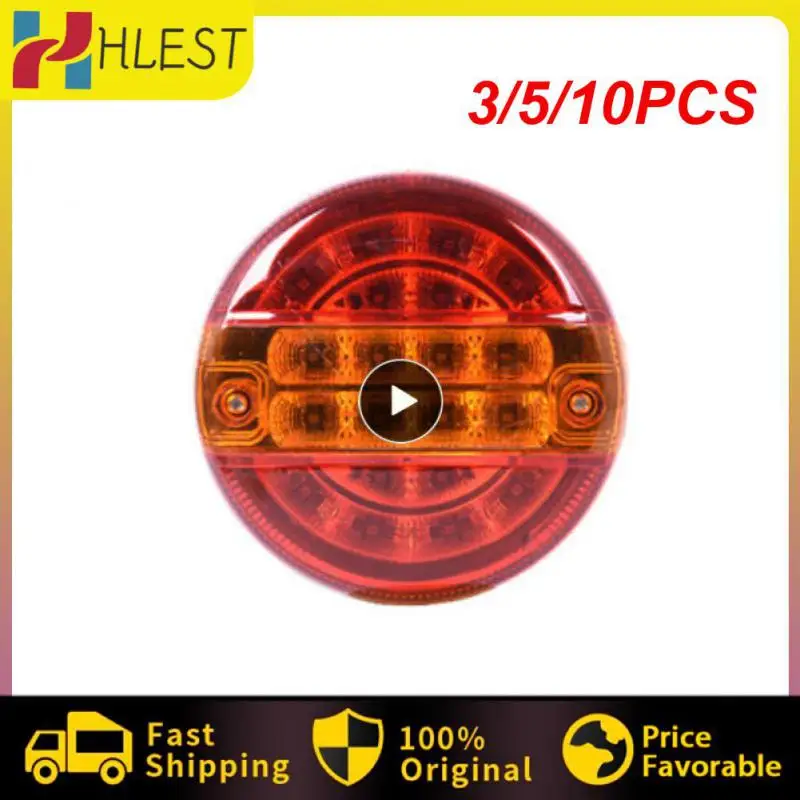 3/5/10PCS 12v 24v 20-led Tail Light Super Bright Turn Signal Lamp Universal Waterproof Round Hamburger Lamps Car Accessories
3/5/10PCS 12v 24v 20-led Tail Light Super Bright Turn Signal Lamp Universal Waterproof Round Hamburger Lamps Car Accessories