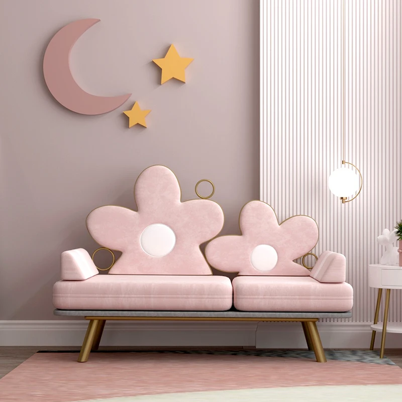 GY Double Small Sofa Living Room Small Apartment Ins Style Japanese Style Pink Gold Bedroom Combination
GY Double Small Sofa Living Room Small Apartment Ins Style Japanese Style Pink Gold Bedroom Combination