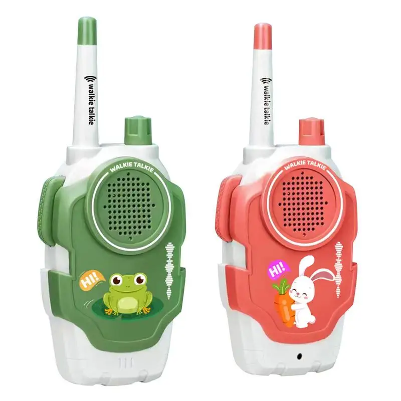 

Walkie Talkies For Kids Cute Walky Talky For Kids Frog Rabbit Design Battery Operated Wireless Intercom Kids Birthday Gifts