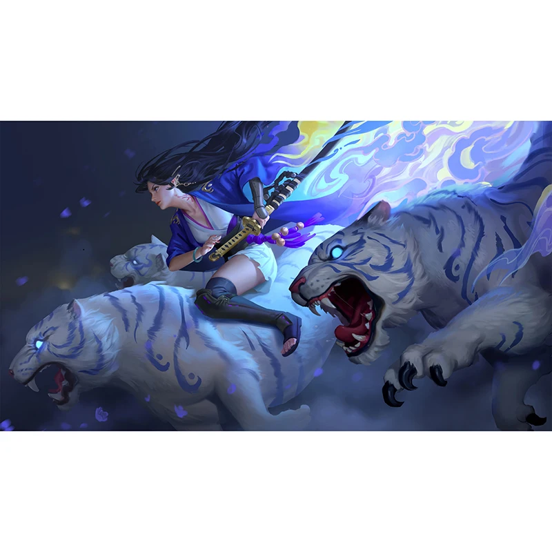 Tigergirl Mousemat Custom Print Playmat, Board Games MGT MTG TCG CCG PKM Cards Playing Card Games Table Pad Tarot MAT
Tigergirl Mousemat Custom Print Playmat, Board Games MGT MTG TCG CCG PKM Cards Playing Card Games Table Pad Tarot MAT
