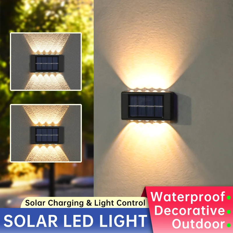 Portable Solar Lights Waterproof LED Outdoor Solar Wall Lamps Courtyard Park Ladder Balcony Home Decoration Lighting Accessories
Portable Solar Lights Waterproof LED Outdoor Solar Wall Lamps Courtyard Park Ladder Balcony Home Decoration Lighting Accessories