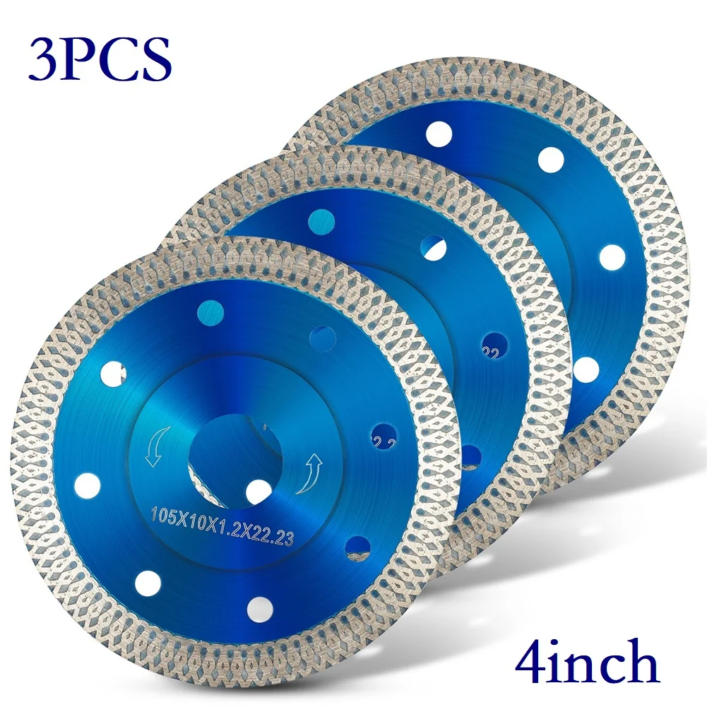 4/4.5inch Porcelain Tile Turbo Thin Diamond Dry Cutting Blade/Disc Grinder Wheel For Ceramic Porcelain Tile Granite Marble Cut
4/4.5inch Porcelain Tile Turbo Thin Diamond Dry Cutting Blade/Disc Grinder Wheel For Ceramic Porcelain Tile Granite Marble Cut