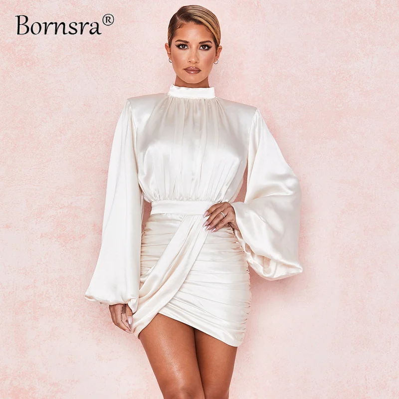 Женское асимметричное платье Bornsra, однотонное тонкое платье с длинным рукавом-фонариком и высоким воротником, весна-лето 2022
Женское асимметричное платье Bornsra, однотонное тонкое платье с длинным рукавом-фонариком и высоким воротником, весна-лето 2022