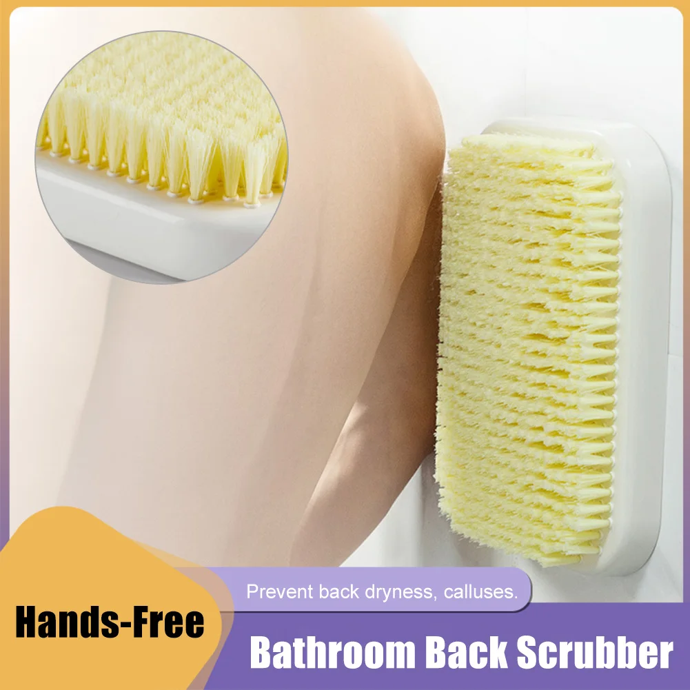 Hands-Free Bathroom Back Scrubber Artifact Back Rubbing Brush Self-Adhesive Dead Skin Exfoliator Shower Brush For Home Shower
Hands-Free Bathroom Back Scrubber Artifact Back Rubbing Brush Self-Adhesive Dead Skin Exfoliator Shower Brush For Home Shower