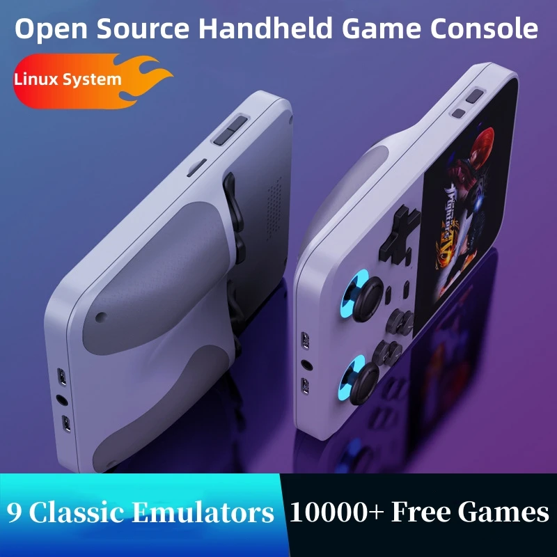 

D007 Plus 3.5 Inch IPS Screen Handheld Game Players Open Source System 10000+ Gaming Retro Devices Portable Video Game Consoles