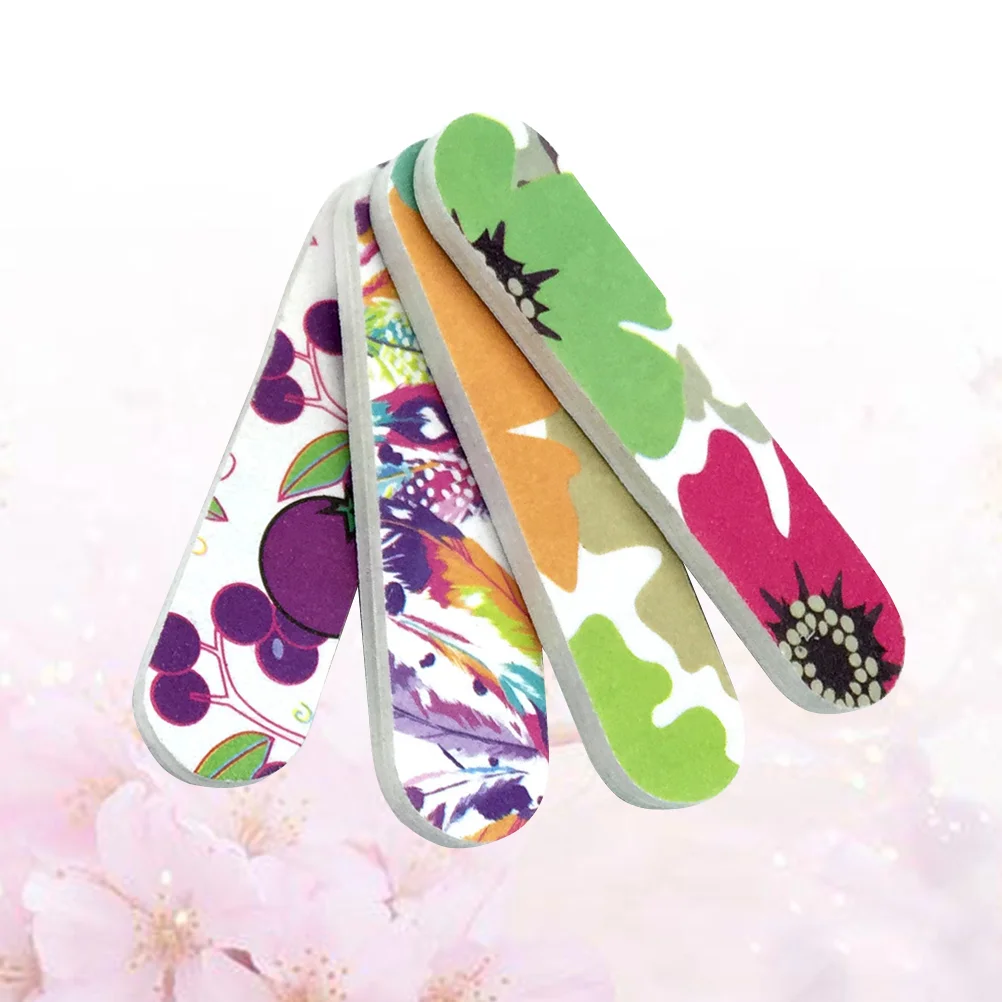 100 Pcs Nail File Emery Board Double-sided Colorful Files Fingernail Printing Women
100 Pcs Nail File Emery Board Double-sided Colorful Files Fingernail Printing Women
