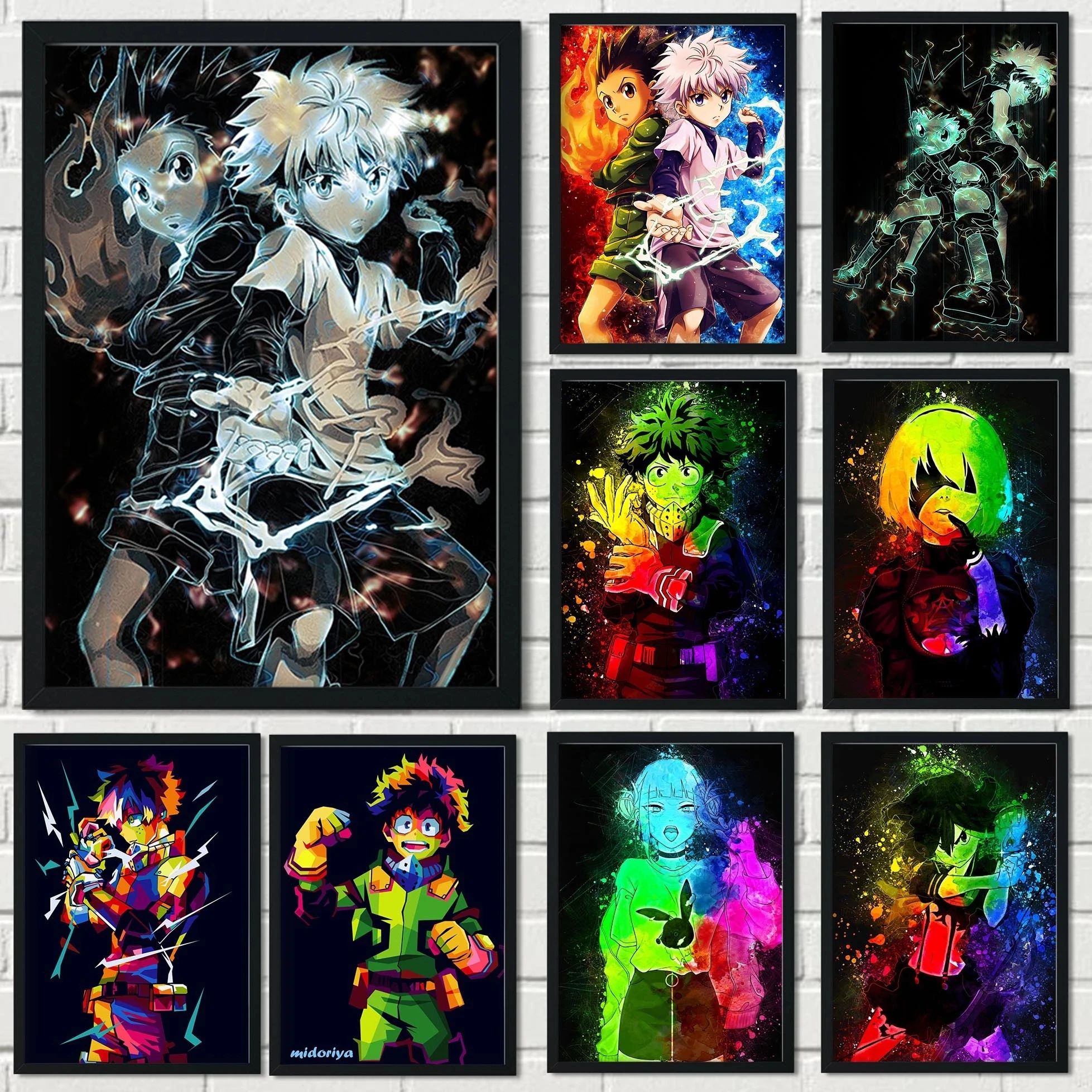 Wall Art Home Decor Hd Anime Print Modular Hunter X Hunter Pictures Poster Black Clover Canvas Painting Bedroom Artwork No Frame
Wall Art Home Decor Hd Anime Print Modular Hunter X Hunter Pictures Poster Black Clover Canvas Painting Bedroom Artwork No Frame