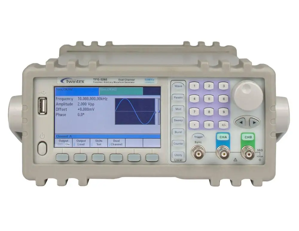 TFG-5225 Dual Channel 25MHz 40MHz 60MHz Programmable DDS Arbitrary Waveform Function Generator
TFG-5225 Dual Channel 25MHz 40MHz 60MHz Programmable DDS Arbitrary Waveform Function Generator