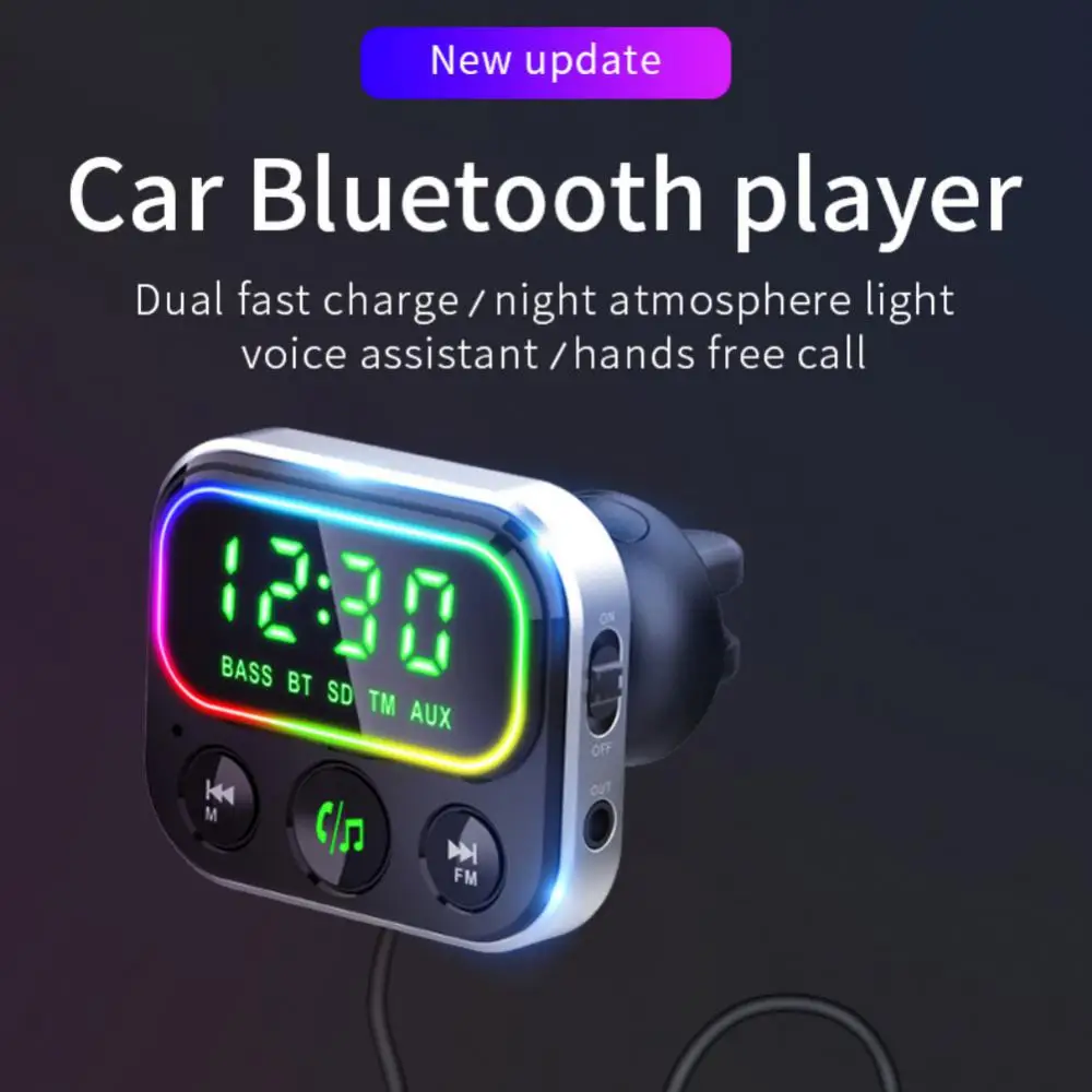 Bc79 Car Charger Bluetooth Adapter Multifunctional Car Accessories Fm Transmitter Universal Car Mp3 Bluetooth Player Car Player
Bc79 Car Charger Bluetooth Adapter Multifunctional Car Accessories Fm Transmitter Universal Car Mp3 Bluetooth Player Car Player