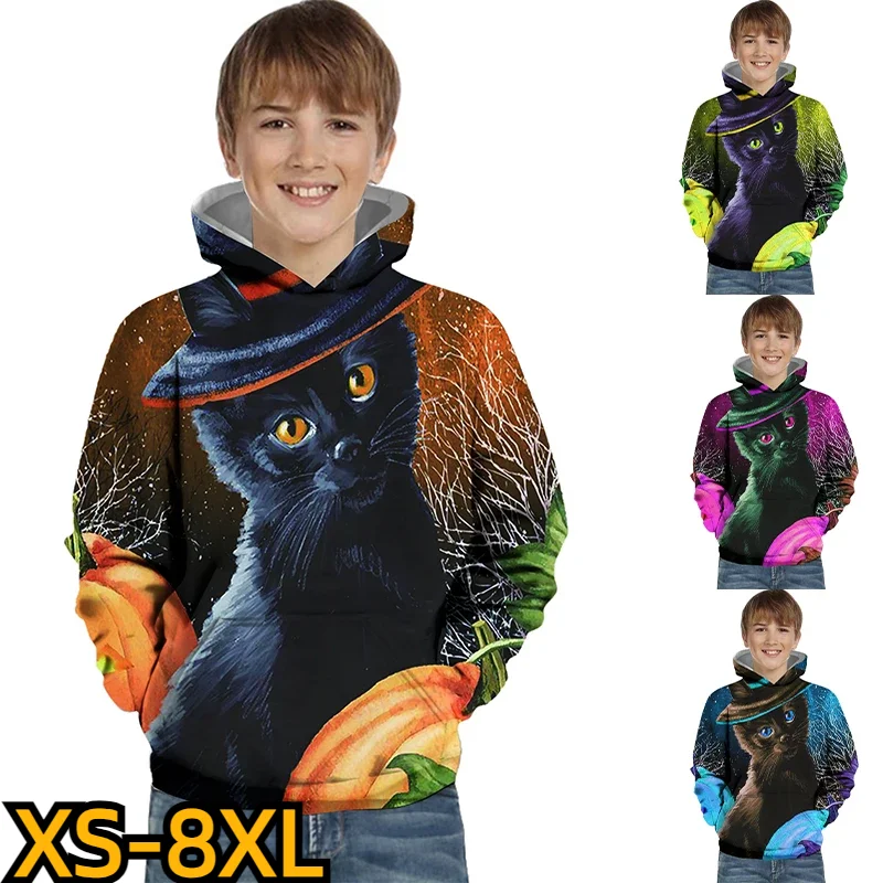 Пуловер с капюшоном и 3D-принтом для мальчиков
Пуловер с капюшоном и 3D-принтом для мальчиков