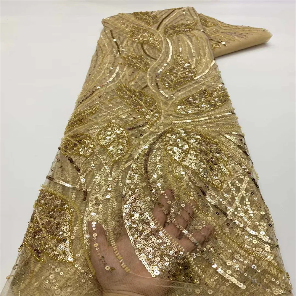 Blue African Groom Lace Fabric 2022 High Quality Lace French Mesh Fabric Nigerian Sequins lace fabrics for Wedding Party Dress
Blue African Groom Lace Fabric 2022 High Quality Lace French Mesh Fabric Nigerian Sequins lace fabrics for Wedding Party Dress