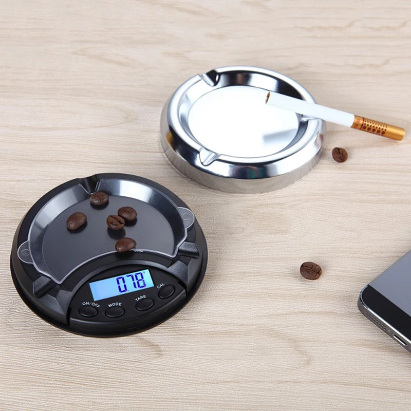Mini 500G/0.1G Ashtray Backlight LCD Display Jewelry Electronic Digital Scale
Mini 500G/0.1G Ashtray Backlight LCD Display Jewelry Electronic Digital Scale