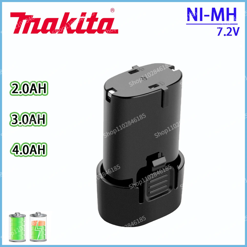 Makita 7.2V 3000mAh BL7010 Li-ion Battery Replacement 194355-4 TD020 TD020D TD020DS DF330D ML704 TD090D Power Tools
Makita 7.2V 3000mAh BL7010 Li-ion Battery Replacement 194355-4 TD020 TD020D TD020DS DF330D ML704 TD090D Power Tools