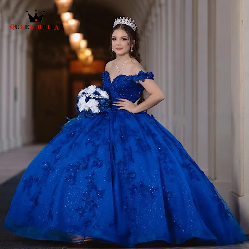 Exquisite Royal Blue Ball Gown Quinceanera Dresses Off the Shoulder Sweet 16 Dress vestido de quinceañera 2023 Custom Made LJ55
Exquisite Royal Blue Ball Gown Quinceanera Dresses Off the Shoulder Sweet 16 Dress vestido de quinceañera 2023 Custom Made LJ55