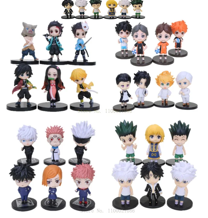10cm Anime Figures Haikyuu Demon Slayer Bungo Stray Dogs No Hero Academia Jujutsu Kaisen Action Figure Collectible Model Toys
10cm Anime Figures Haikyuu Demon Slayer Bungo Stray Dogs No Hero Academia Jujutsu Kaisen Action Figure Collectible Model Toys