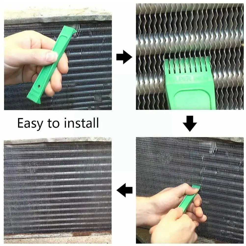 1 Set Fin Comb for Air Conditioner FCR6 Coil Fin Comb Ring Straighten Evaporator Condensor Repair Tool Set E5J1
1 Set Fin Comb for Air Conditioner FCR6 Coil Fin Comb Ring Straighten Evaporator Condensor Repair Tool Set E5J1